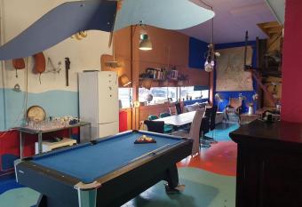 Warehouse apartment in spacious industrial workshop has Balcony rooms