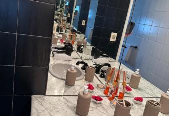 Hotel Donatella has rooms with a private hot tub