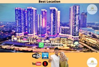 I-City Homestay - Shah alam, Hospital Shah Alam, UITM, Central Mall SOGO, Seksyen 7 has Balcony rooms