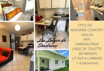 le FSI .Confort*wifi*parking*ski - cure thermale-LES LODGES DE SANDRINE allows 18 year olds to book a room