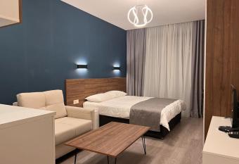 Crystal New Resort Bakuriani has rooms with a private hot tub