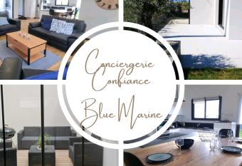 Superbe maison    5 min de la plage has Balcony rooms