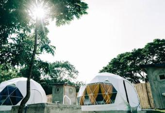 Family Dome Glamping in Rizal with Private Hotspring has Balcony rooms