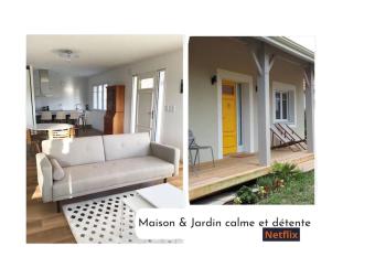 Maison&Jardin600m2, calme et d  tente has Balcony rooms