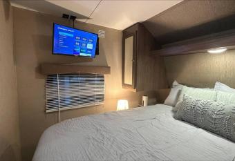 Smart Modern RV in Grass Valley allows 18 year olds to book a room