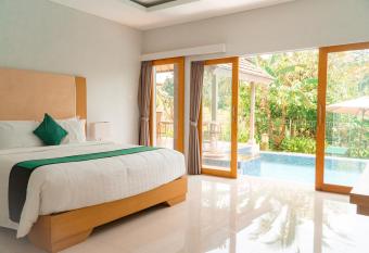 Villa Tentram Selemadeg Tabanan has Balcony rooms