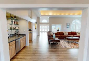 A Serene Home at the Heart of Lake Norman has Balcony rooms