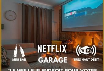 Luxury Cinephile - Netflix - 2 Balcons - Garage Priv   - Minibar has Balcony rooms