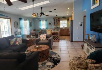 Large Family sized Ocean view home on a Island! has Balcony rooms