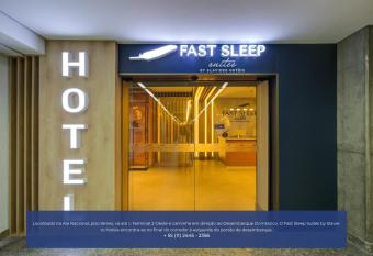Fast Sleep Suites by Slaviero Hoteis - Hotel dentro do Aeroporto de Guarulhos - Terminal 2 - desembarque oeste allows 18 year olds to book a room