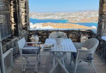 Island Blues cozy house with view in Mykonos has Balcony rooms