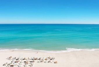 Luxury apartment across from the beach has Balcony rooms