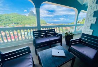Sapphire Villa 2 - Pitons & Ocean Views + Beach allows 18 year olds to book a room