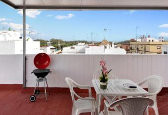 Duplex Terraza Barbate has Balcony rooms