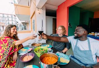 Authentic Outdoor living allows 18 year olds to book a room