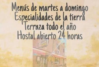 Hostal Restaurante Rafa has Balcony rooms