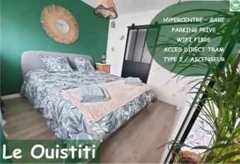 Le Ouistiti - 50 m de la Gare - Parking Priv   allows 18 year olds to book a room