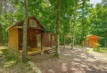 The Private Reserve Cabin + RV Pad allows 18 year olds to book a room