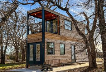 New The Flagship 2 Story Container Home allows 18 year olds to book a room