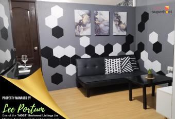 Nice 1BR Condo Unit by Lee Portum has Balcony rooms