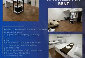 ARJ Property Rental in Paringao La Union has Balcony rooms