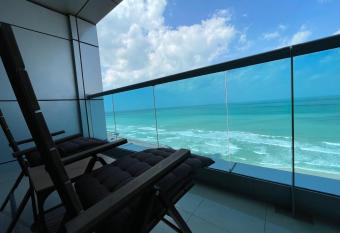 Luxurious Sea View - Beach Front has rooms with a private hot tub