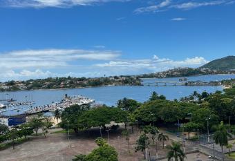 Praia do Canto Apart Hotel quarto sala varanda has Balcony rooms