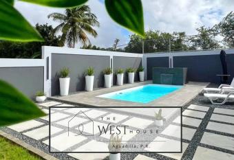 The West House Pool Home in Aguadilla, Puerto Rico has Balcony rooms