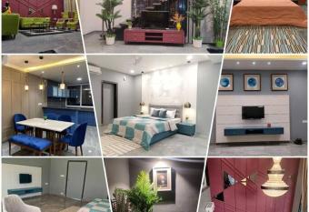 Fully Furnished Home/Villa at the edge of River. has Balcony rooms