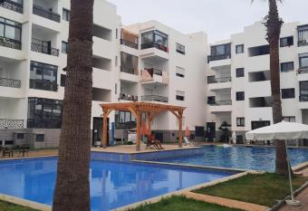 Appartement meubl   Mohammedia Mansouria avec piscines has Balcony rooms