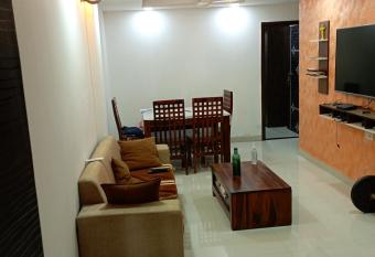 Entire 3 Bhk apartment. has Balcony rooms
