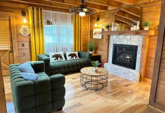 5 min from *Dollywood *PS4*Cinema Room* Hot Tub* allows 18 year olds to book a room