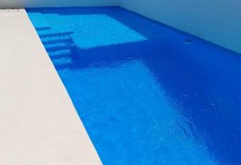 sun and sea house with private pool has Balcony rooms