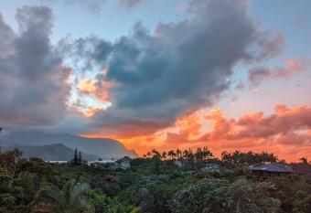 Villa Lauloa has rooms with a private hot tub