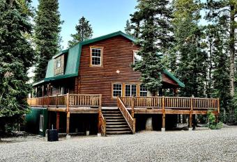 Backwoods Bonanza - BIG Cabin with Hot Tub! has Balcony rooms
