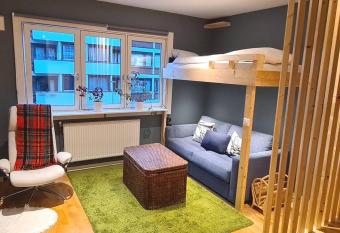 smart Studio Apartment 3 mins from Vigeland park has Balcony rooms