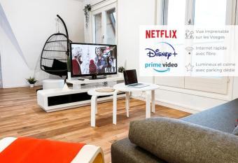 Lumineux avec vue sur les Vosges has Balcony rooms