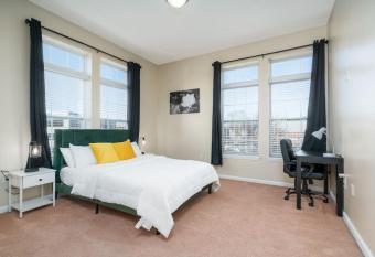 Downtown INDY Private Room has Balcony rooms