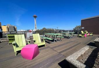 Modern Penthouse two story unit has Balcony rooms