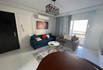 Luxury Stylish 2BR Apartment in a world class compound has Balcony rooms