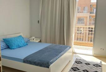 Spacious cozy 3BR Apartment in a world class compound has Balcony rooms