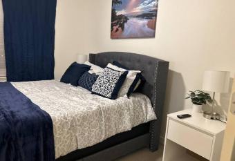 Modern 1 bd Apartment W/Patio and all Essentials! has Balcony rooms