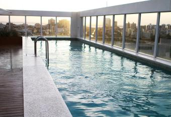 Ap no cora    o de POA has Balcony rooms