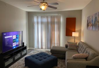 Comfy 2bed 2bath at Shops at Legacy Plano has Balcony rooms