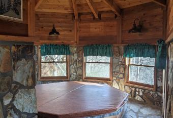 Love Nest in Blue Ridge has rooms with a private hot tub