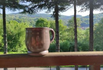 Domek na kurzej st  pce has Balcony rooms