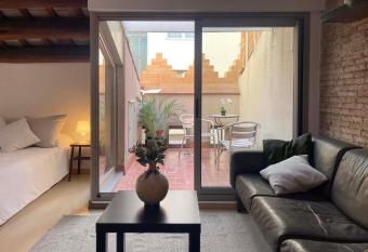 SF Apartamento c  ntrico con terraza has Balcony rooms