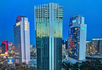 Luxury Condo Suite At Palms Place With Strip View has Balcony rooms