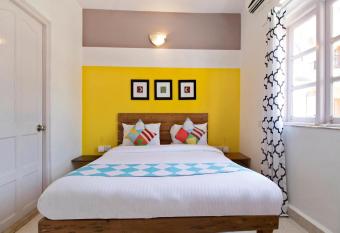 New 1 BHK Luxury Apartment in Calangute - Baga Beach, Near KFC has Balcony rooms