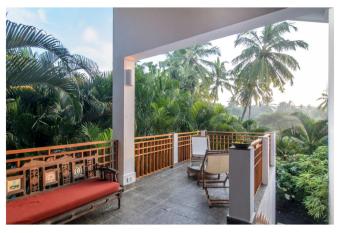 VILLA ASHLESHA 2BHK has Balcony rooms